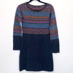 Peruvian Connection Sweater Dress Small